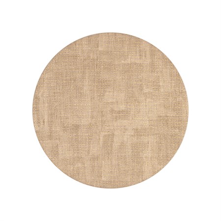 tovaglietta tonda double face fabric oro